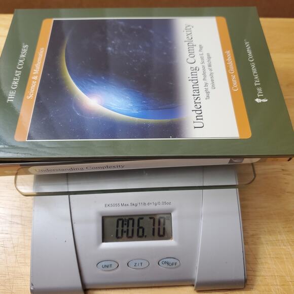 The Great Courses Understanding Complexity 2 DVD's & Course Guidebook - Picture 11 of 11